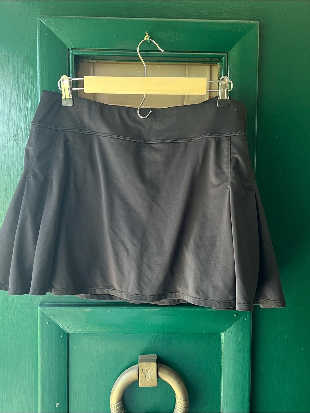 Athleta Black Circle Skater Skirt